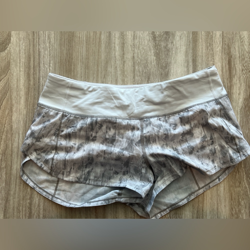 Lululemon Run Speed Up Lined Shorts